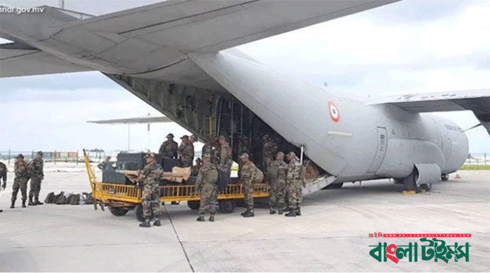 মালদ্বীপ থেকে সেনা প্রত্যাহার শুরু করেছে ভারত