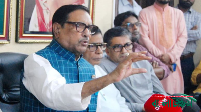 কারও কথায় নির্বাচনী ট্রেন থামবে না: ওবায়দুল কাদের