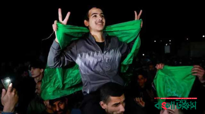 Israel-Hamas guns silent as hostage release begins