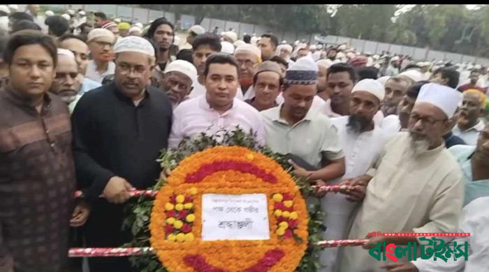 বাঞ্ছারামপুরে বিএনপি নেতা মাহবুব হাসান বাবুর জানাজা অনুষ্ঠিত