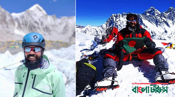 পঞ্চম বাংলাদেশি হিসেবে এভারেস্ট জয় করলেন চট্টগ্রামের বাবর