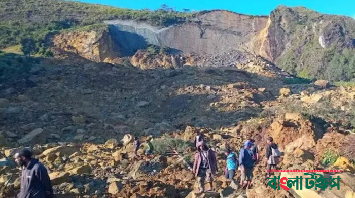 পাপুয়া নিউগিনিতে ভূমিধস, নিহত ১০০