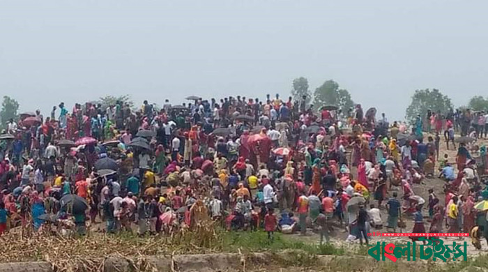 ঠাকুরগাঁওয়ে স্বর্ণের খোঁজে মাটি খুঁড়ছেন কয়েক হাজার মানুষ