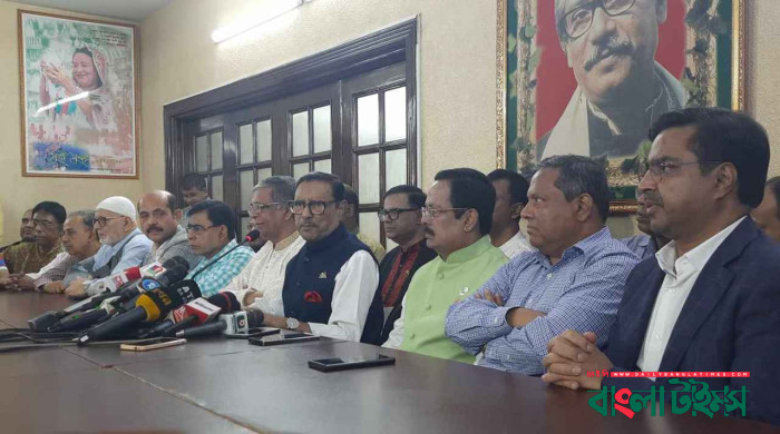 তারেক রহমানের বিরুদ্ধে বললে পত্রিকায় আসে না, এটা দুর্ভাগ্যজনক: ওবায়দুল কাদের