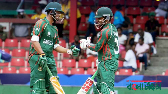 নেদারল্যান্ডসকে হারিয়ে সুপার এইটের পথে এগিয়ে গেল বাংলাদেশ