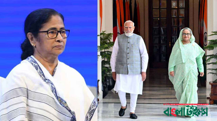 শেখ হাসিনার সঙ্গে চুক্তি নিয়ে মোদির ওপর ক্ষুব্ধ মমতা!