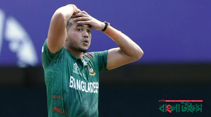 ঘুমের কারণে খেলতে না পেরে ক্ষমা চাইলেন তাসকিন