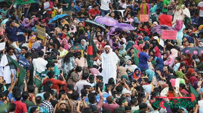 Students left Shahbagh announcing 'Bangla Block'