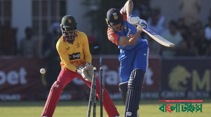 Zimbabwe stuns world champion India by13 runs in first T20I