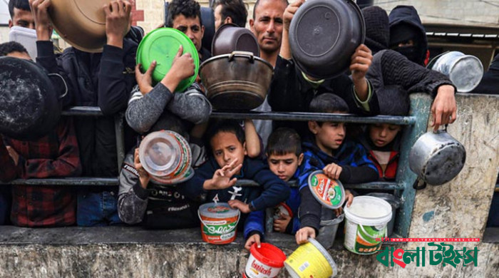 গাজায় অনাহারে ২০ জনের মৃত্যু