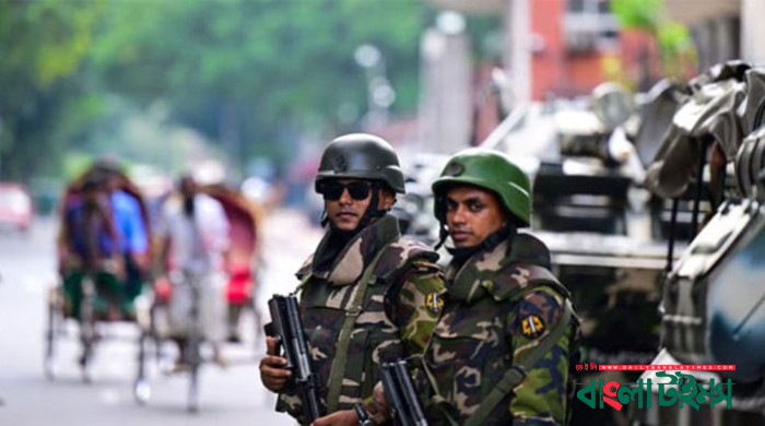 সশস্ত্র বাহিনীর ম্যাজিস্ট্রেসি ক্ষমতা বাড়ল আরো ৬০ দিন