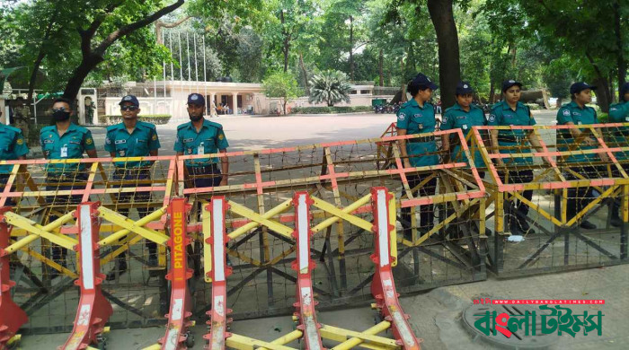 ‘মার্চ টু গাজা’ ঘিরে রাজধানীতে আইনশৃঙ্খলা বাহিনীর কড়া নজরদারি