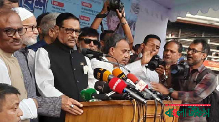 ওবায়দুল কাদেরের শেষ বার্তা, নির্বাচনকালীন সরকারের প্রধানমন্ত্রী হবেন শেখ হাসিনা