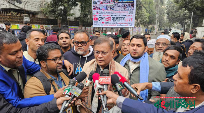 জনগণকে বিভ্রান্ত করতেই বিএনপি'র তালাভাঙা নাটক : পররাষ্ট্রমন্ত্রী হাছান মাহমুদ