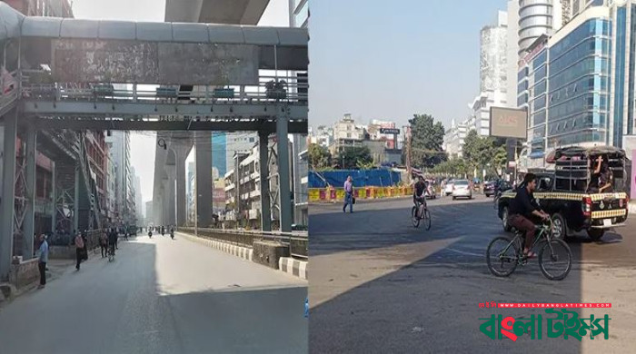 অবরোধের দ্বিতীয় দিনে যাত্রীশূন্য টার্মিনাল, ঢাকায় গণপরিবহন কম
