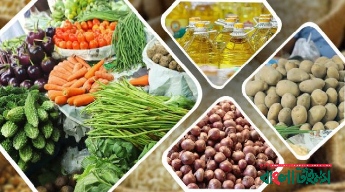 সবজির দাম কমেছে, চাল-তেল-মুরগির বাজারে অস্থিরতা