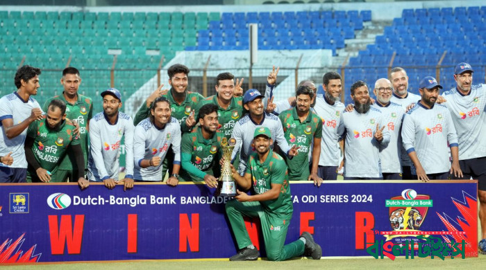 তানজিদ তামিম-রিশাদের ব্যাটে সিরিজ বাংলাদেশের