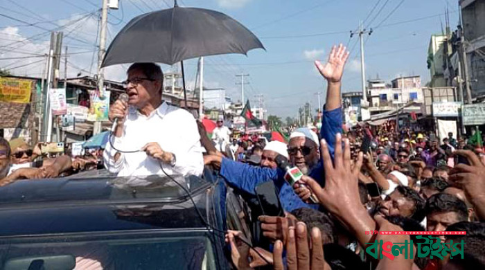 নির্বাচন নিয়ে পাতানো খেলা খেলতে দেবে না বিএনপি : মির্জা ফখরুল