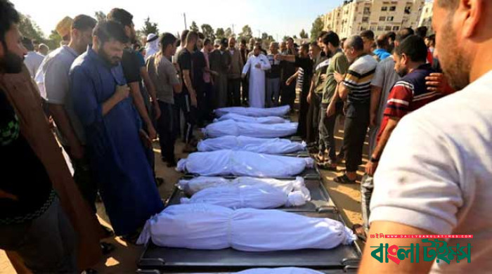 ইসরাইলি হামলায় গাজায় নিহত বেড়ে ২৩২৯