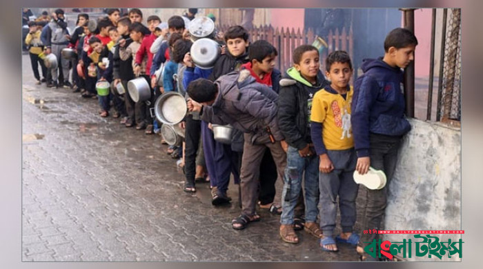 পুরো গাজা ভয়াবহ ক্ষুধার মুখোমুখি : জাতিসঙ্ঘ