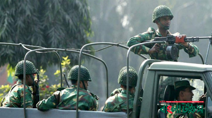 ৩ জানুয়ারি থেকে মাঠে নামছে সশস্ত্র বাহিনী