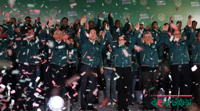 তাইওয়ানের প্রেসিডেন্ট নির্বাচনে চীনবিরোধী নেতা বিজয়ী