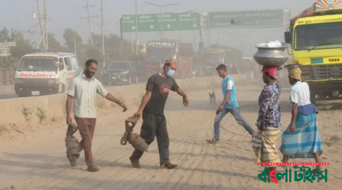 দূষিত বায়ুর শহরের তালিকায় শীর্ষে ঢাকা