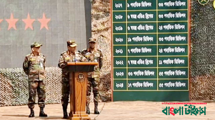 শান্তি-শৃঙ্খলা রক্ষায় যে নির্দেশনা দিলেন সেনাপ্রধান