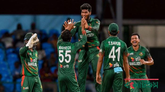 বোলারদের নৈপুণ্যে এক ম্যাচ হাতে রেখে সিরিজ জয় টাইগারদের