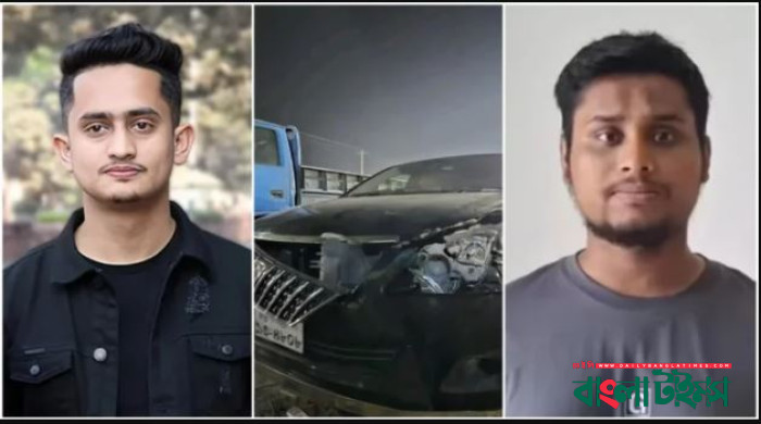 দুর্ঘটনার কবলে হাসনাত-সারজিসের গাড়িবহর