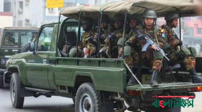 সংসদ নির্বাচন: মাঠে নেমেছে সশস্ত্র বাহিনী