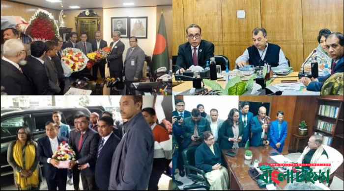 প্রথম অফিস করছেন নতুন মন্ত্রী-প্রতিমন্ত্রীরা