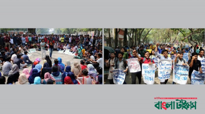 DUCSU POLLS: All stage protests for re-elections