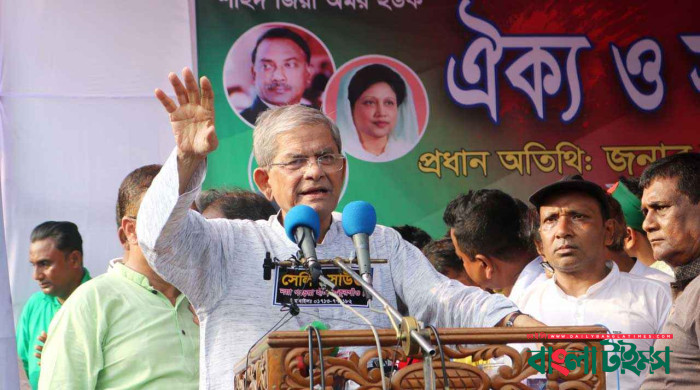 ভারতে বসে হাসিনা নতুন চক্রান্ত করছেন, সতর্ক থাকুন: ফখরুল