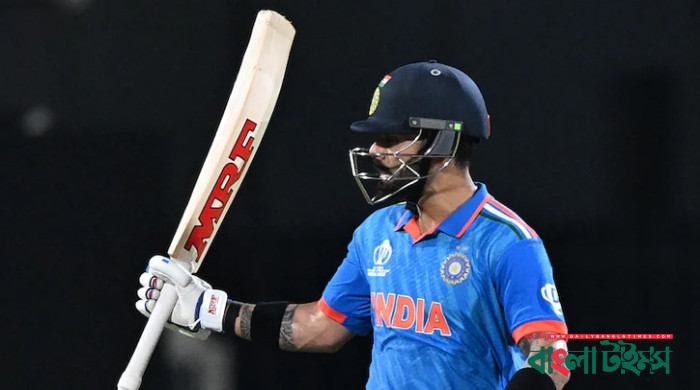কোহলির দুর্দান্ত শতকে উড়ে গেল বাংলাদেশ, টানা ৪ জয় ভারতের