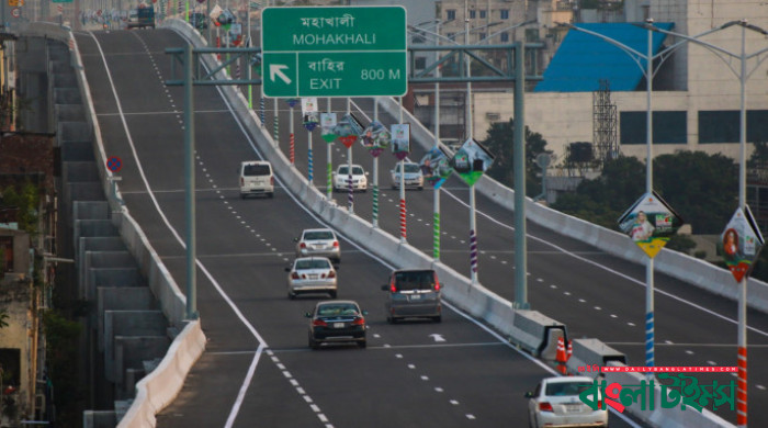 এলিভেটেড এক্সপ্রেসওয়ে: প্রথম মাসে টোল এলো পৌনে সাত কোটি টাকা