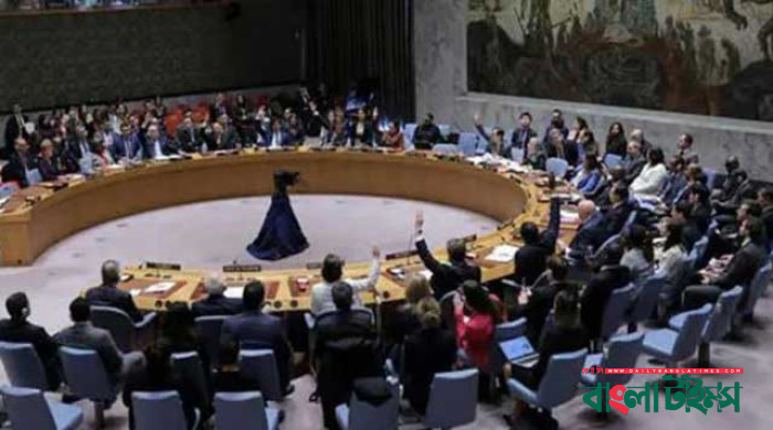 জাতিসংঘে গাজায় যুদ্ধ বিরতির প্রস্তাব পাস