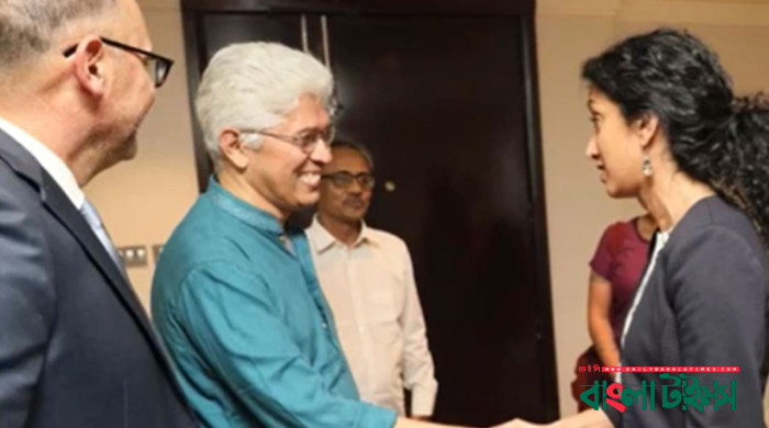 মার্কিন ডেপুটি অ্যাসিস্ট্যান্ট সেক্রেটারির সঙ্গে বৈঠকে আদিলুর