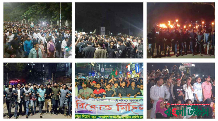 ভারতীয় আগ্রাসনবিরোধী ক্ষোভ-বিক্ষোভের উত্তাল সারাদেশ