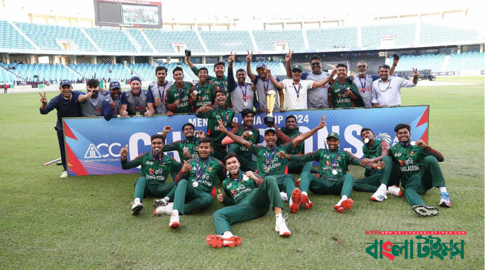 ভারতকে কাঁদিয়ে যুব এশিয়া কাপের শিরোপা বাংলাদেশের