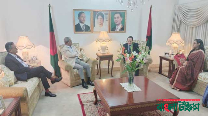 জার্মান চার্জ দ্য অ্যাফেয়ার্সের সঙ্গে বিএনপির বৈঠক, নির্বাচন নিয়ে আলোচনা