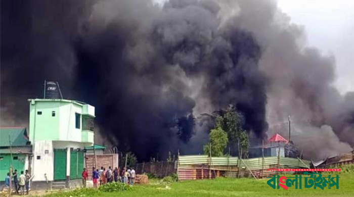গাজীপুরে বিগবস কারখানায় আগুন