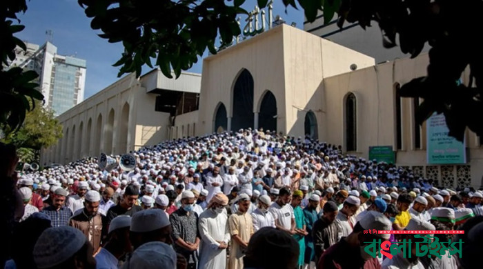 বায়তুল মোকাররমে ঈদের ৫ জামাত