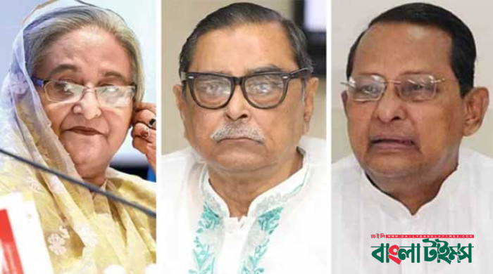 হাসিনা, মেনন ও ইনুর বিরুদ্ধে ট্রাইব্যুনালে গণহত্যা ও মানবতাবিরোধী অপরাধের অভিযোগ