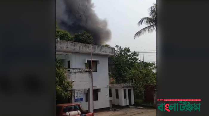 সিলেটে বিদ্যুৎ উৎপাদন কেন্দ্রে আগুন