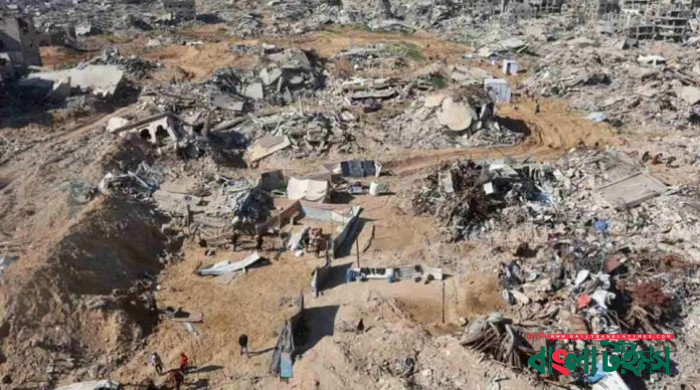 গাজায় ধ্বংসস্তূপ সরাতেই মিলছে কঙ্কাল