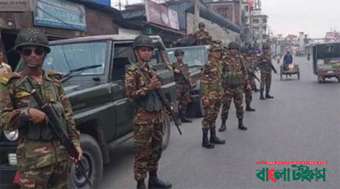 ৬০ দিন সেনাবাহিনীর নির্বাহী ম্যাজিস্ট্রেটের ক্ষমতা দিন বাড়লো