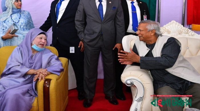 খালেদা জিয়াকে পেয়ে সেনাকুঞ্জ গর্বিত: প্রধান উপদেষ্টা