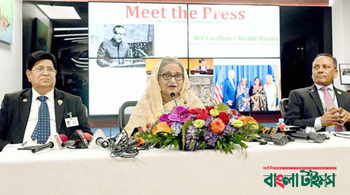বাংলাদেশের জনগণই তাদের ‘স্যাংশন’ দিয়ে দেবে: শেখ হাসিনা