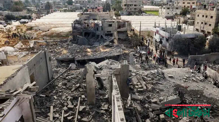 গাজায় ইসরায়েলি বাহিনীর বোমায় ৭ জিম্মি নিহত